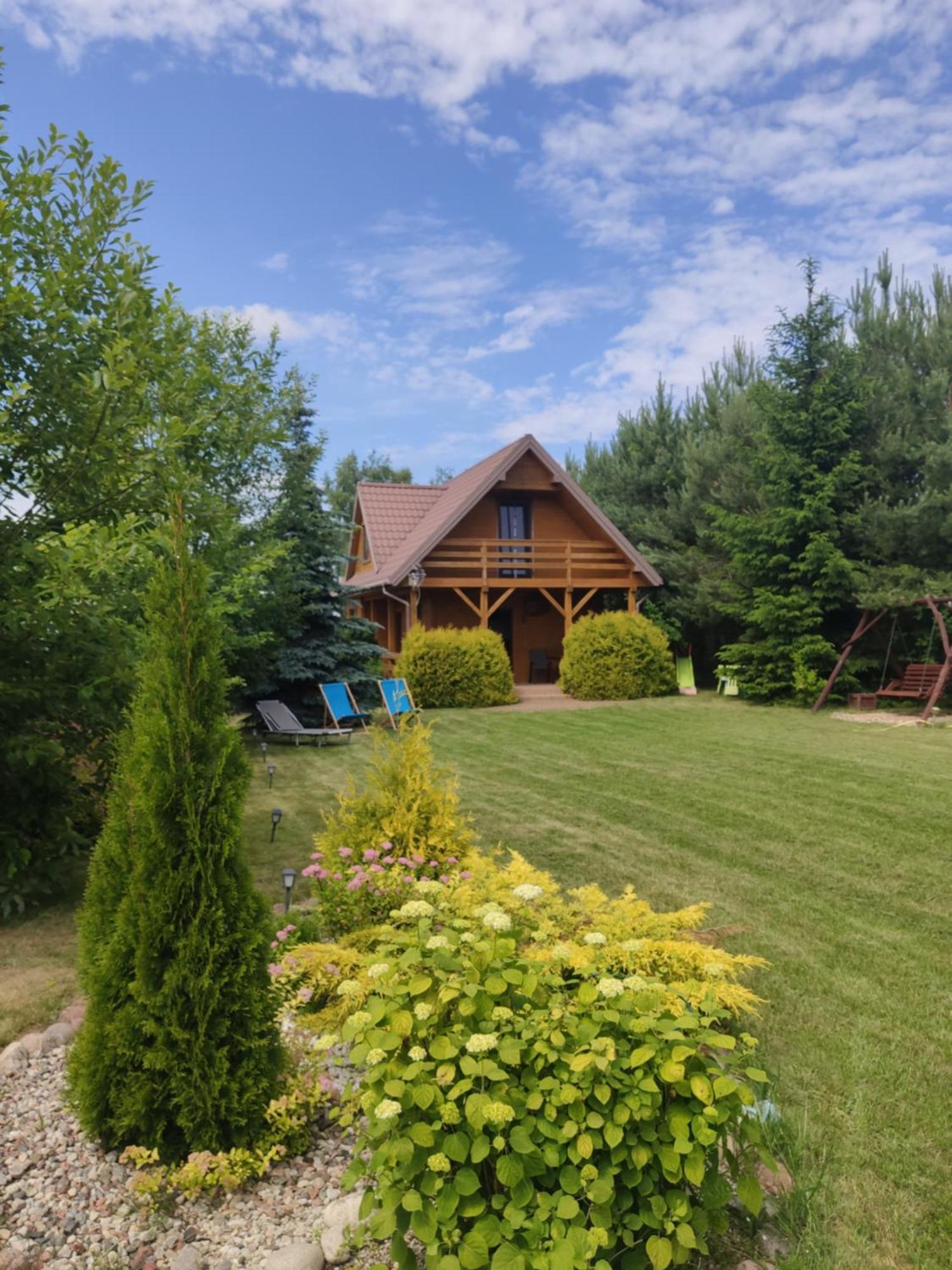 Domek Nad Jeziorem Villa Suwałki Exterior foto